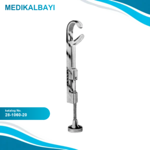 28.1060.20 Lowmann Kemik Klempi 1x1pr. 20cm