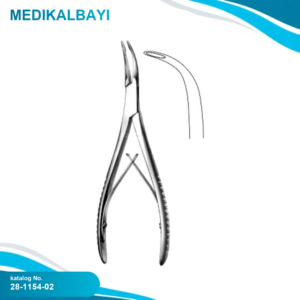 28.1154.02 Stellbrink Sinevektomi Ronjur Forsepsi Eğri 2mm 17cm