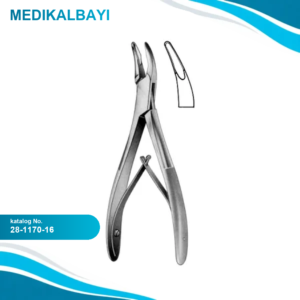 28.1170.16 Hartmann Kemik Ronjuru Eğri 3mm, 16cm