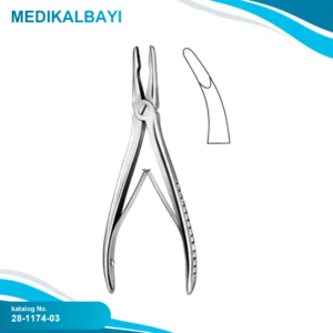 28.1174.03 Jansen Kemik Ronjuru Çok Eğri 18cm