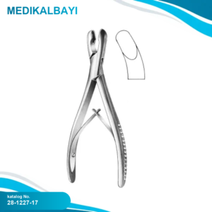 28.1227.17 Luer Kemik Ronjuru Eğri 17cm