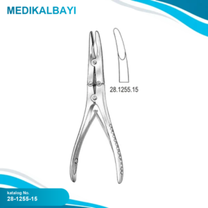 28.1255.15 Bohler Kemik Ronjuru Eğri 15cm