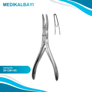 28.1291.03 Ruskin Mini Kemik Ronjuru Eğri 3mm, 15cm