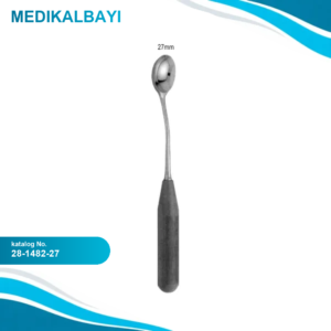 28.1482.27 Kemik Küreti Fiber Saplı 27mm, 27cm
