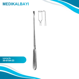 30.0154.23 Scoville Sinir Kökü Ekartörü Düz 8mm, 23cm