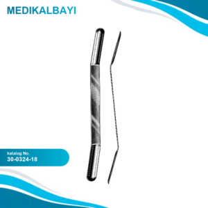 30.0324.18 Olivecrona Beyin Spatulası 15x18mm 18cm