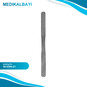 30.0364.21 Childrens Hospital Beyin Spatulası 14mm, 21.5cm