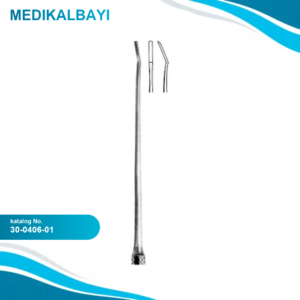 30.0406.01 Yasargil Mikro Disektör Açılı 19cm