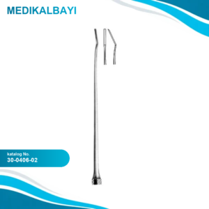 30.0406.02 Yasargil Mikro Disektör Açılı 1.0mm, 18.5cm