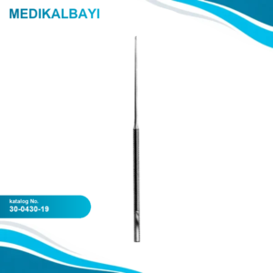 30.0430.19 Jacobson Mikro Vessal Bıçak Düz 19cm