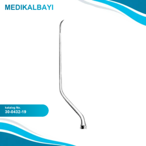 30.0432.19 Koos Mikro Vessal Bıçak Açılı, Keskin 19cm
