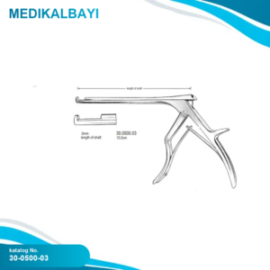 30.0500.03 Colclough Panç Yukarı Kesim 3mm, 15cm