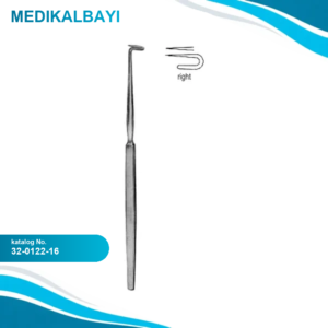32.0122.16 Bose Trakeostomi Kancası Sağ 16cm