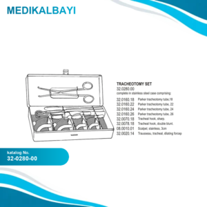 32.0280.00 Trakeostomi Set