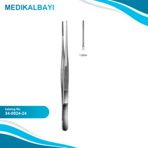 34.0024.24 DeBakey-Diethrich Forseps Atravmatik 1.0mm, 24.0cm