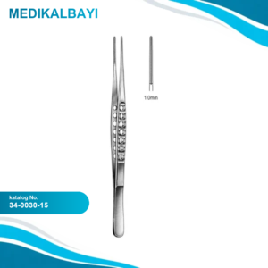 34.0030.15 DeBakey-Light Forseps Atravmatik 1.0mm, 15.0cm