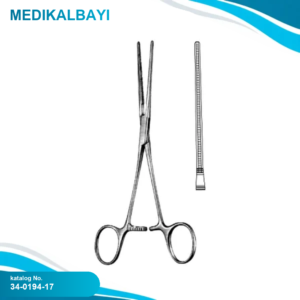 34.0194.17 DeBakey Atravmatik Damar Klempi 17cm