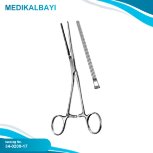 34.0200.17 DeBakey Koarktasyon Klemp 30ø, 17cm