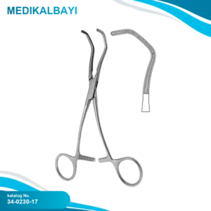 34.0230.17 DeBakey Vascular Klemp Atravmatik 17cm