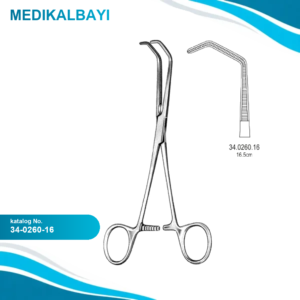 34.0260.16 DeBakey Beck Vena Kava Klemp 16.5cm