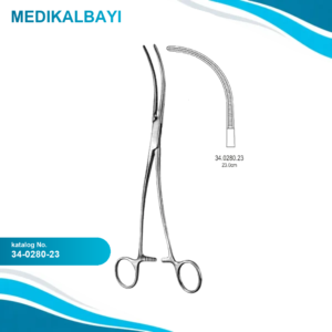 34.0280.23 DeBakey Bahnson Aort Anevrizma Klemp 23cm