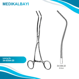 34.0354.20 DeBakey Renal Arter Klemp Atravmatik 20cm
