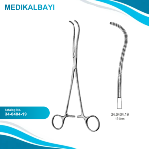 34.0404.19 DeBakey Diseksiyon & Ligaşür Forsepsi 19cm
