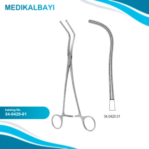 34.0420.01 DeBakey-Harken Atravmatik Klemp 24cm