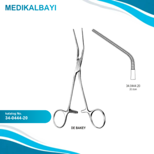 34.0444.20 DeBakey Çok Amaçlı Atravmatik Forseps 20cm