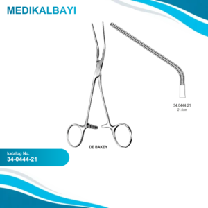 34.0444.21 DeBakey Çok Amaçlı Atravmatik Forseps 21cm