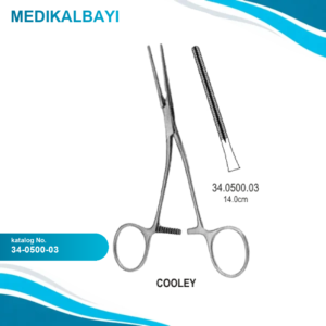 34.0500.03 Cooley Yenidoğan & Çocuk Klempi 14cm