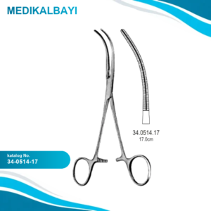 34.0514.17 Cooley Atravmatik Koarktasyon Klemp 17cm