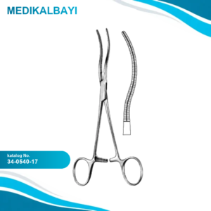 34.0540.17 Cooley Atravmatik Koarktasyon Klemp 17cm
