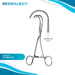 34.0544.16 Cooley Atravmatik Ligaşür Klemp 16cm