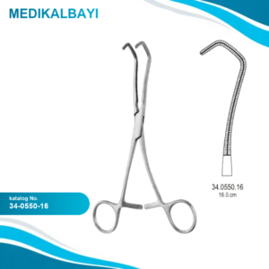 34.0550.16 Cooley Derra Anastomoz Çocuk Klempi 16cm