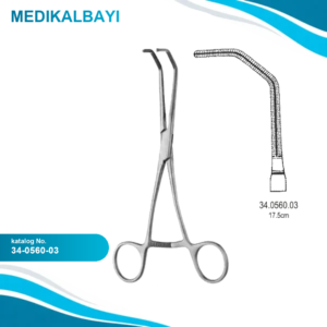 34.0560.03 Cooley Vasküler Çocuk Klempi 17.5cm