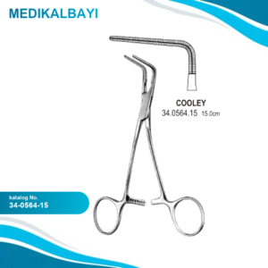 34.0564.15 Cooley Çok Amaçlı Aort Klemp 90ø, 15cm