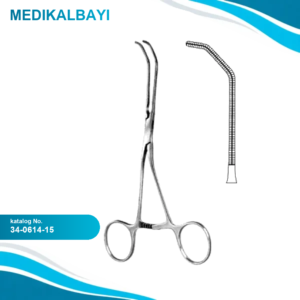 34.0614.15 Cooley AtravmatikÇocuk Klempi Çok ince 15.5cm