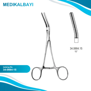 34.0664.15 Dardik Atravmatik Çok Amaçlı Klemp 15ø 15cm