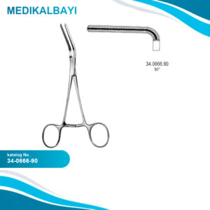 34.0666.90 Dardik Atravmatik Çok Amaçlı Klemp 90ø 16cm