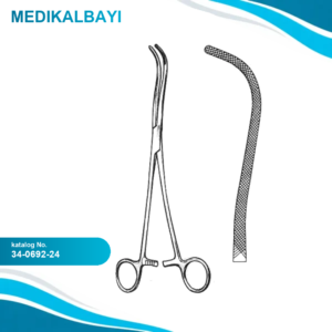 34.0692.24 Harken Damar Klempi Eğri 24cm