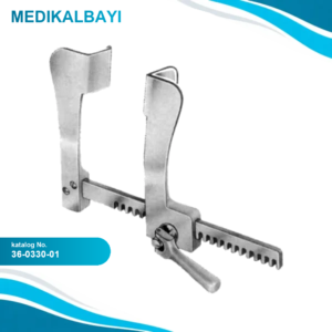 36.0330.01 Cooley Sternum Ekartörü Bebek için 20x25x100mm