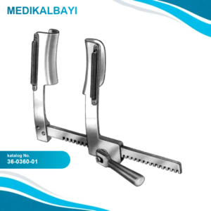 36.0360.01 Cooley Sternum Ekartörü Yetişkin İçin 35x100x180mm with