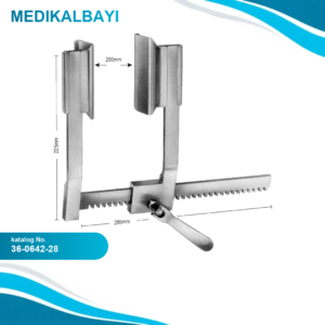 36.0642.28 DeBakey Sternum Ekartörü 225x285mm