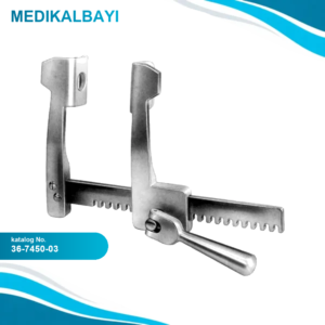 36.7450.03 FINOCHIETTO Sternum Ekartörü 52x62x175mm, Alüminyum