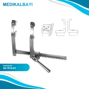 36.7510.01 Morse-Favaloro Sternum Ekartörü 12x20x155mm Alüminyum