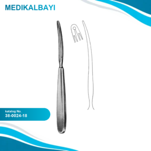 38.0024.18 Kocher Dar Enükleatör 18 cm
