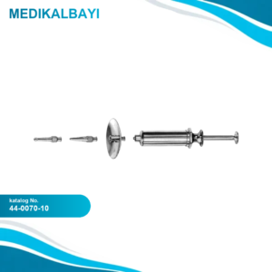 44.0070.10 Reiner Kulak Şırıngası Komple 100ml