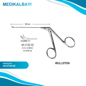 44.0130.02 Wullstein Mikro Mini Makas Yukarı Açılı
