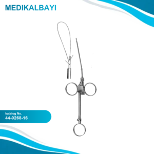 44.0268.16 Krause Kulak Polip Kıskacı İnce 16.5cm
